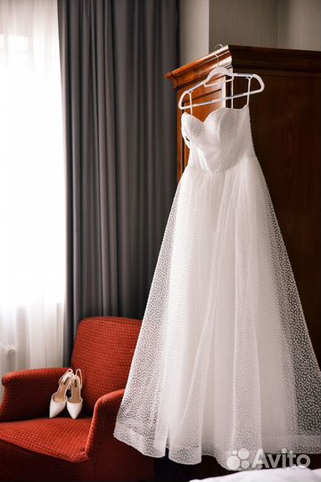 Прокат свадебного платья. Размер 42-44 р