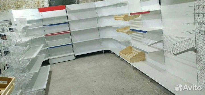 Стеллаж торговый Нордика и Водолей в наличии