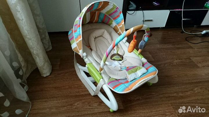 Шезлонг-качалка mamalove