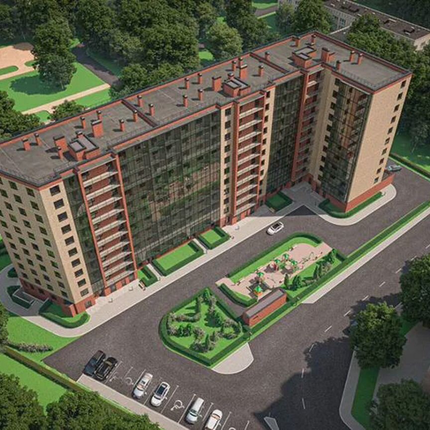 1-к. квартира, 36,7 м², 2/11 эт.