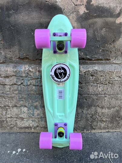 Пенни борд Fish мятный