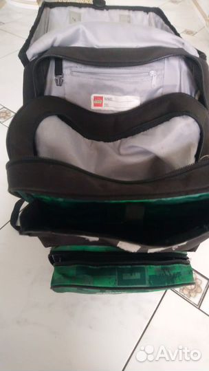 Ортопидический школьный рюкзак lego нинзяго