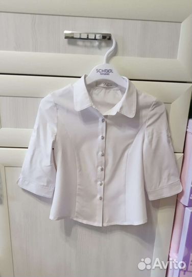 Блузка школьная Deloras, р. 122