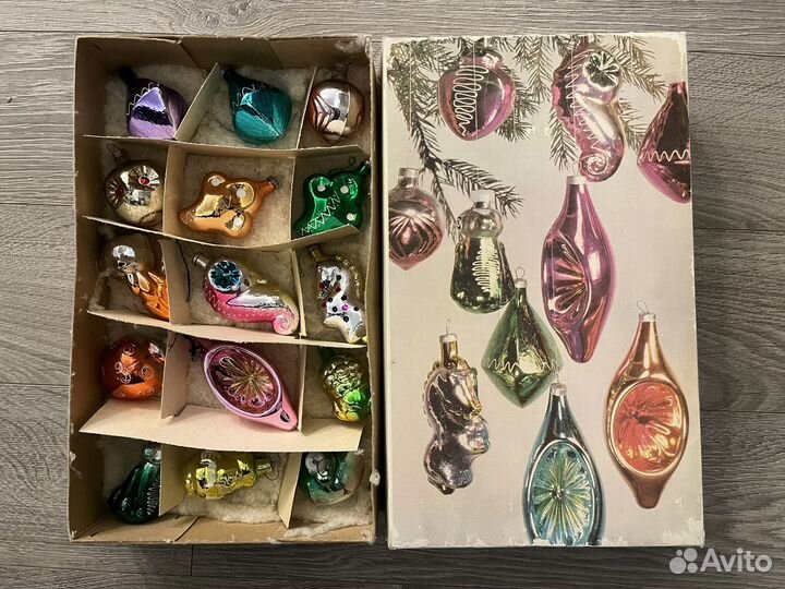 Елочные игрушки СССР