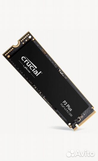 SSD-накопитель Crucial P3 Plus 500GB PCIe M.2 2280