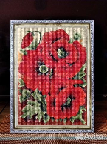 Алмазная мозаика (готовая работа)