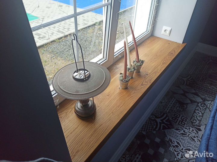 Подоконники из массива дуба