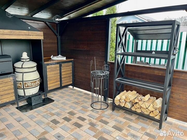 Мангал с крышей Беседки Коплексы