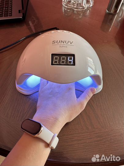 LED лампа для маникюра светодиодная sunuv