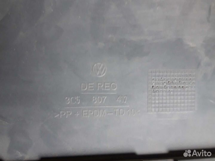 Оригинальный задний бампер для VW passat B6