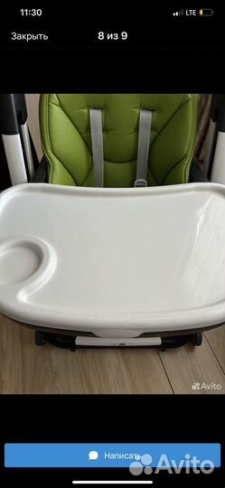 Стул для кормления Peg Perego Siesta (аренда)