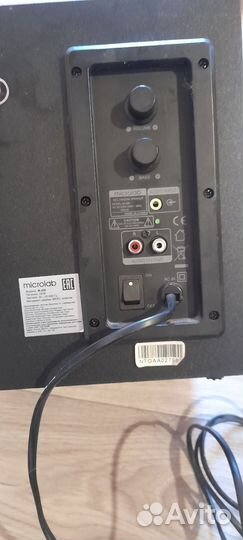 Буфер с колонками от компа, рабочии