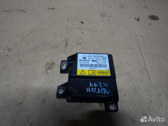 Блок управления AIR BAG Renault Logan Рено Логан