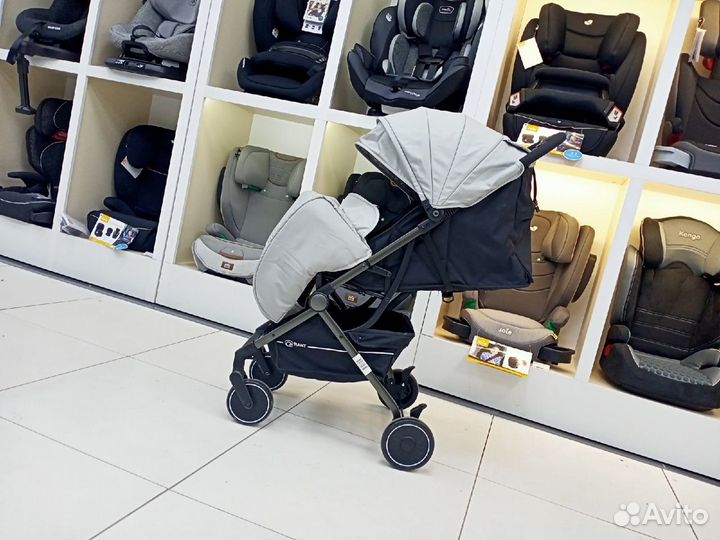 Прогулочная коляска Rant Iris Asphalt Grey