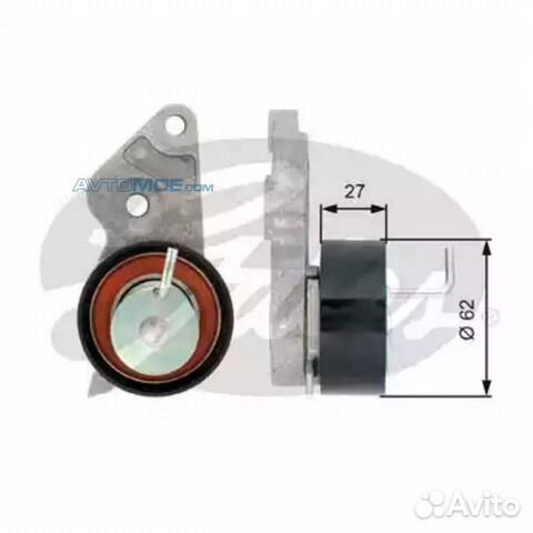 Ролик натяжителя грм T43127 gates