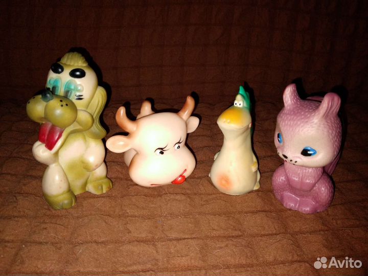 Резиновые игрушки СССР