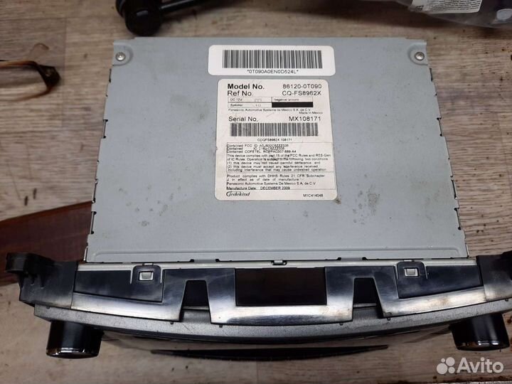 Магнитола тойота венза