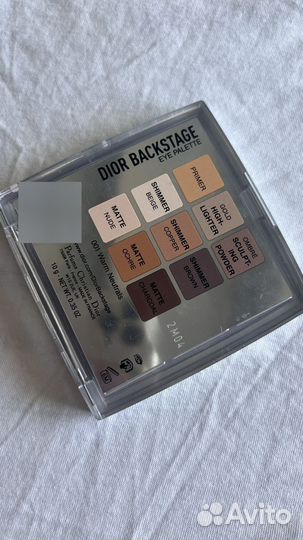 Палетка теней dior оригинал