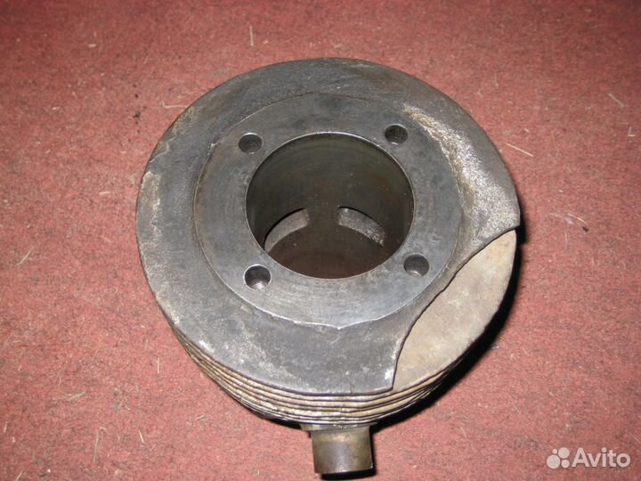 Цилиндр с квадратными окнами на иж 350