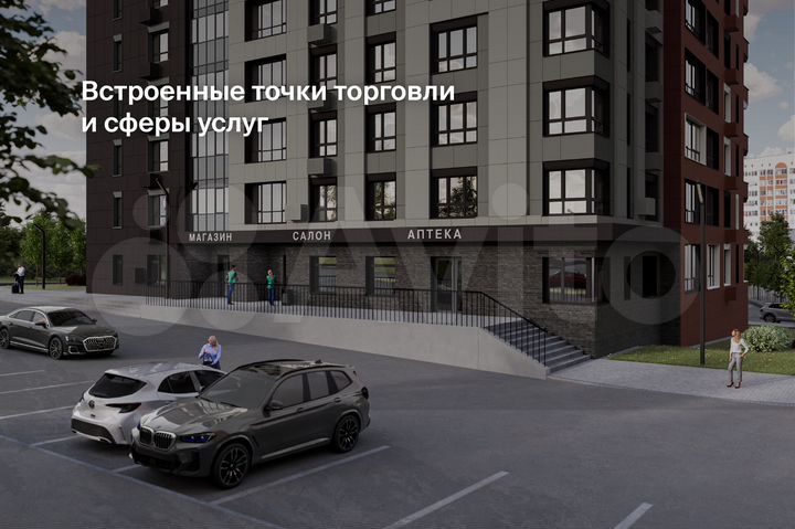 1-к. квартира, 50,4 м², 1/12 эт.