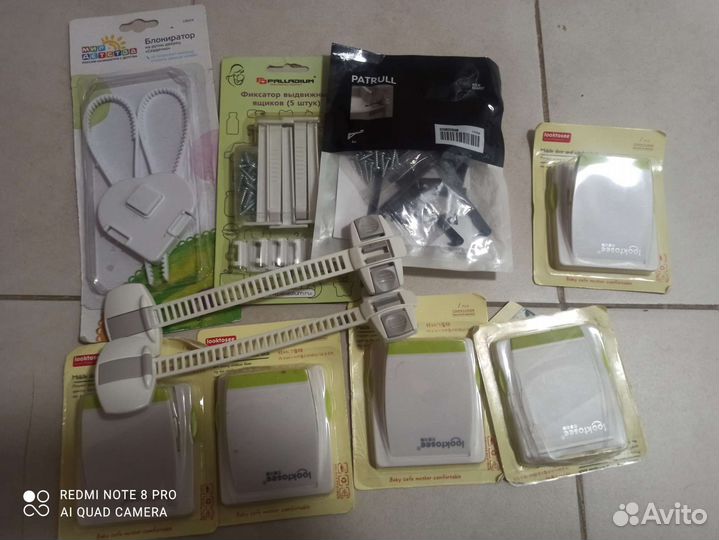 Защита для детей, блокиратор дверок шкафов и окон