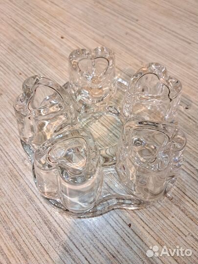 Подставка под чайник и свечи (в подарок)