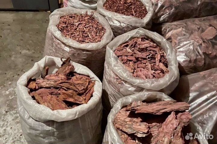 Кора (мульча) сибирской лиственницы