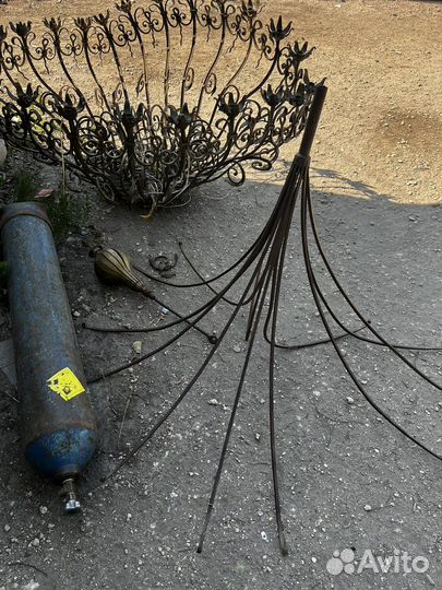 Люстра 19 века ручной работы