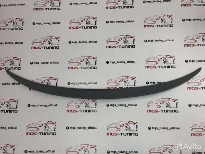 Лип спойлер BMW 5 series e60 под окрас