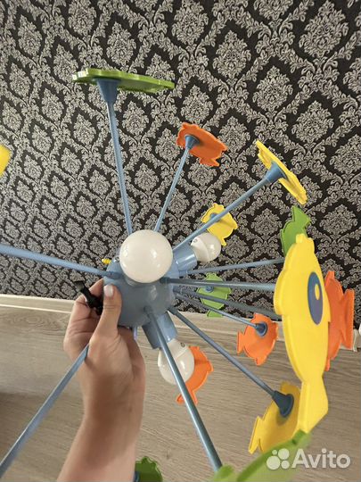 Люстра в детскую комнату