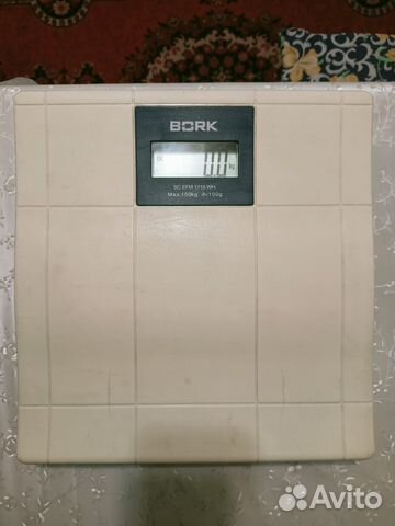Весы напольные электронные Bork sc efm 1715 wh
