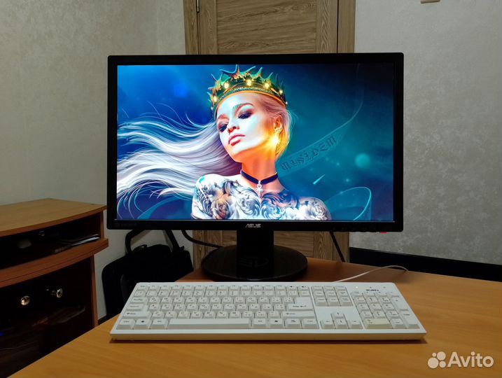Монитор 3D игровой 144 Гц Asus 24