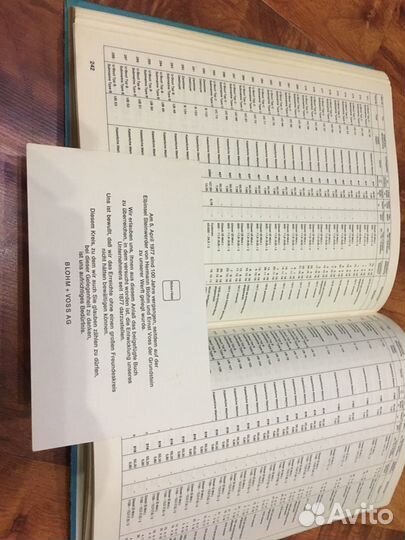 Книга Blohm+voss. 1977г. На немецком(корабли, само