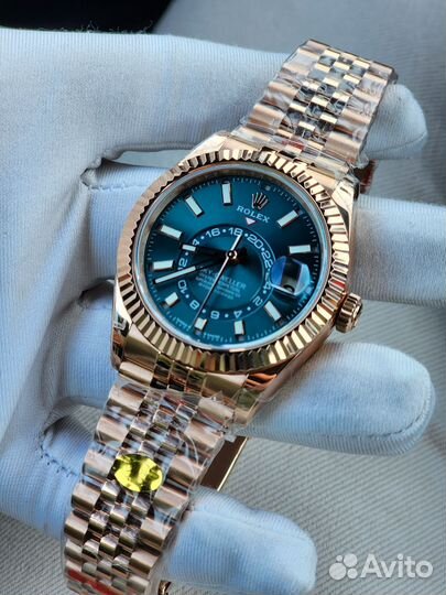 Часы Rolex Sky dweller rose gold