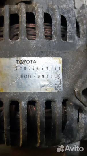 Генератор Toyota Rav4 Alphard Harrier Highlander