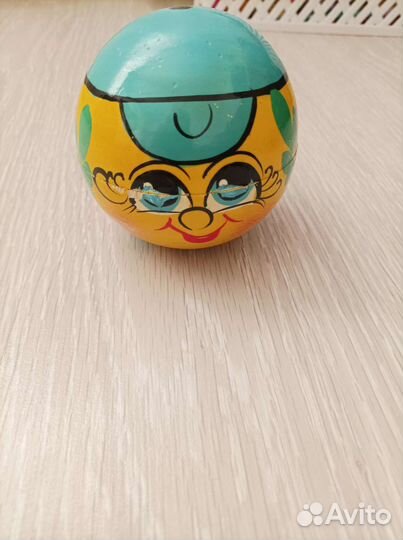 Деревянная игрушка Неваляшка