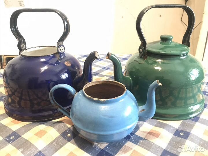 Старинные чайники. СССР