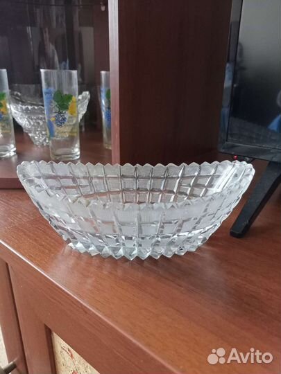 Ваза хрустальная