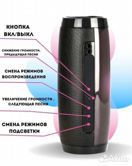 Блютуз колонка