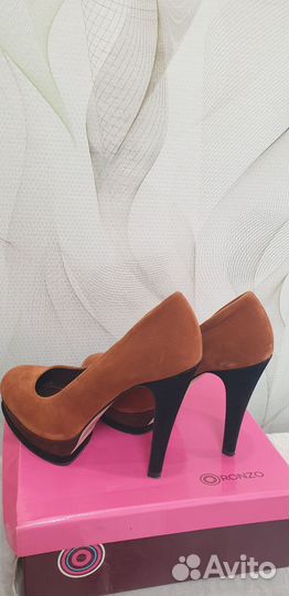Туфли женские 38 размер нубук