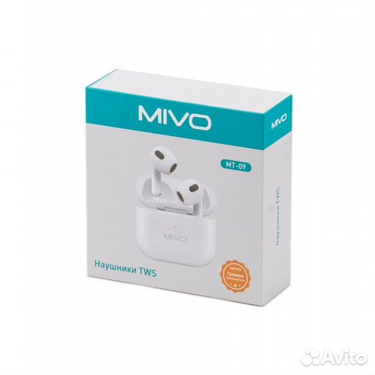 Беспроводные наушники mivo MT-09 Bluetooth 5.1