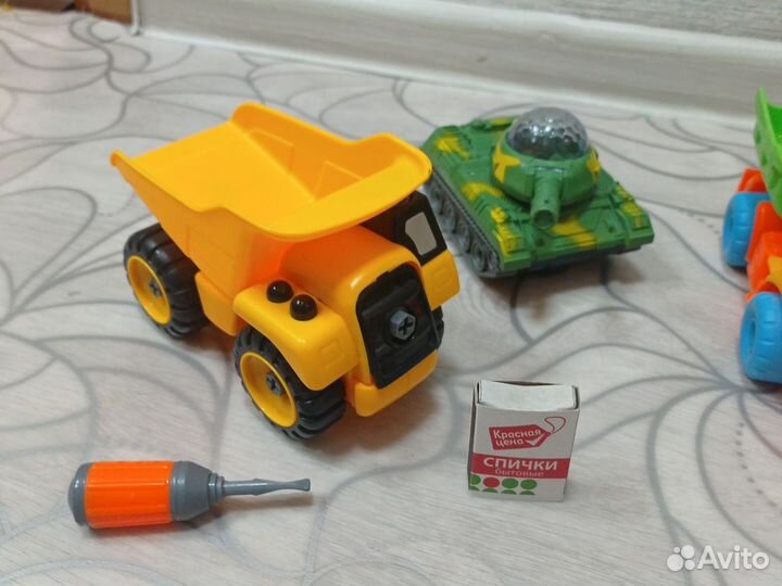 Машины спецтехника+ танк электрический