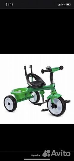 Детский велосипед с тентом