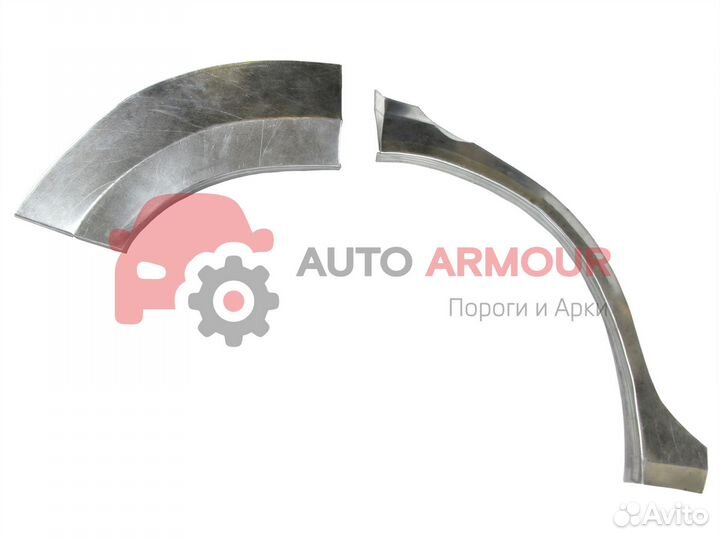 Задние арки Hyundai Santa Fe и другие