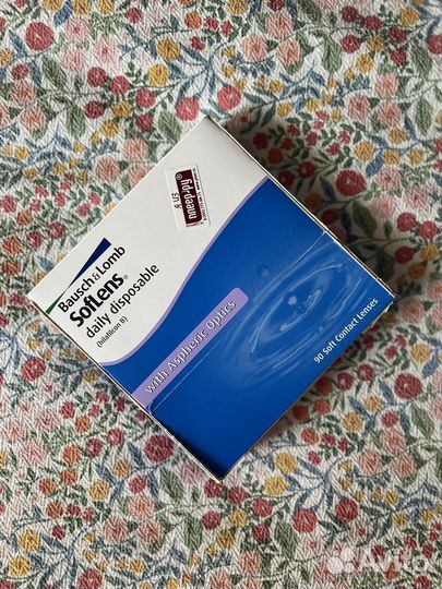 Линзы Bausch & Lomb, Soflens Daily 8.6 / -2,5