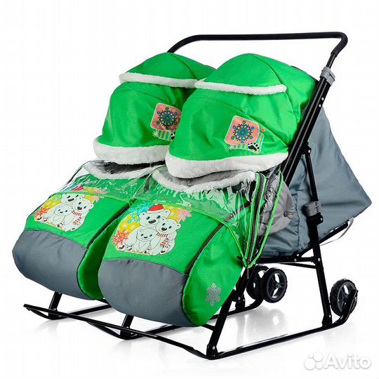 Санки для двойни