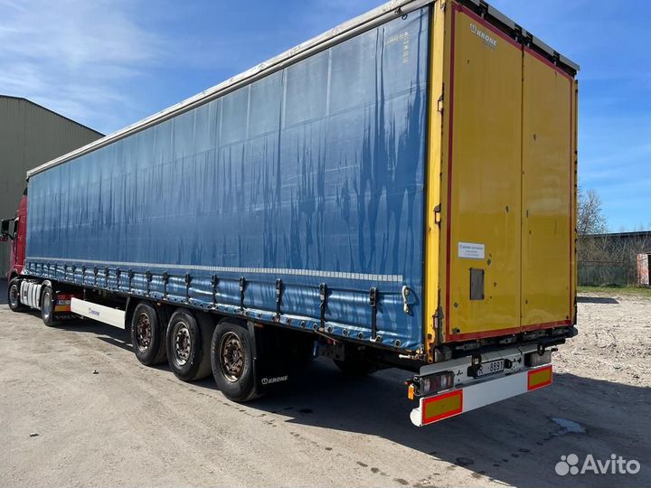 Полуприцеп тентованный Krone SDP27, 2014