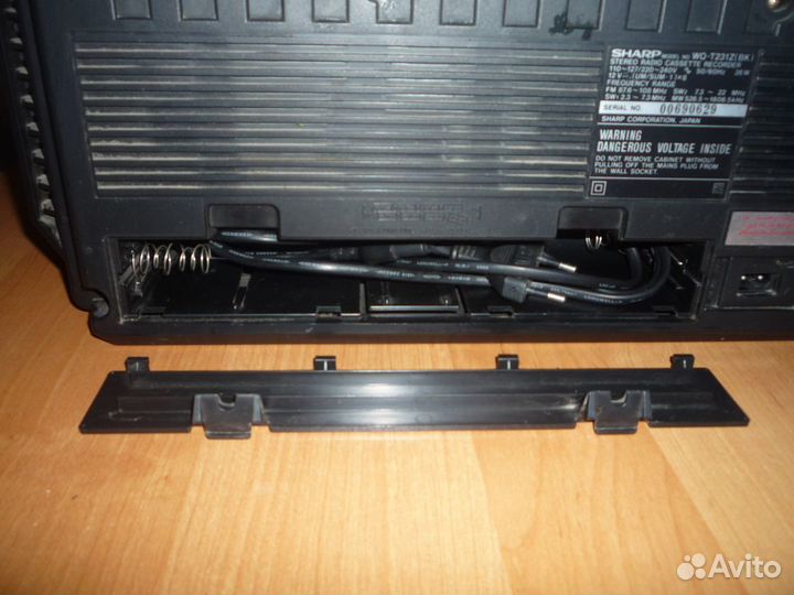 Магнитолы sharp + panasonic