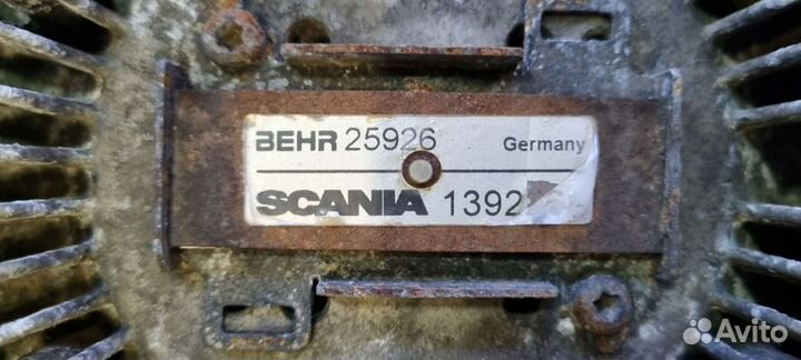 Вискомуфта scania