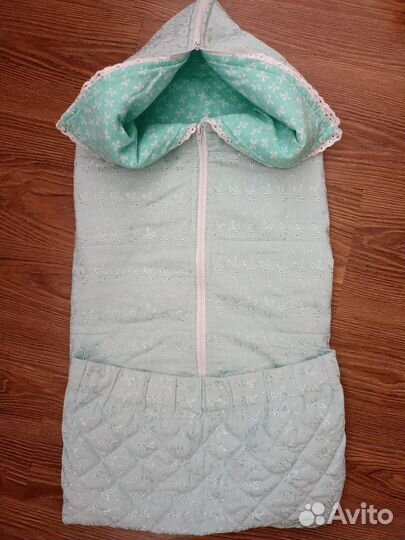 Конверт-одеяло на выписку и прогулки